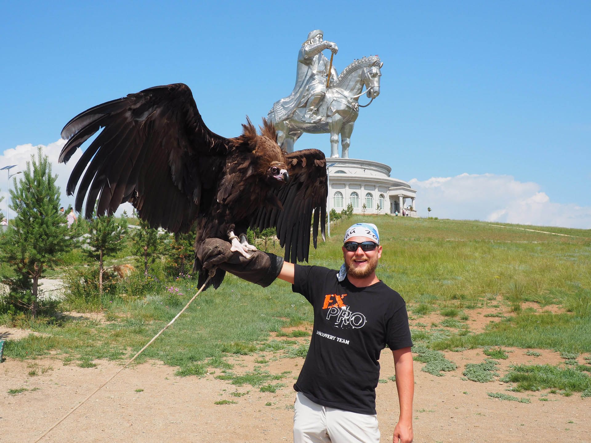 Golden eagles in Mongolia