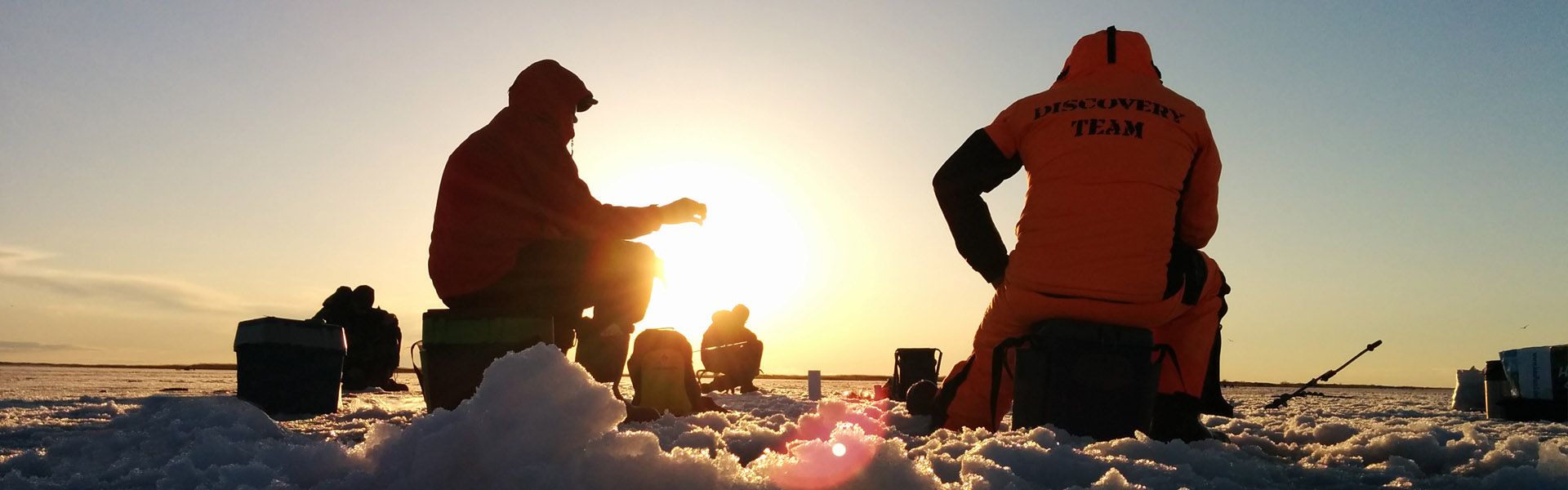 Зимняя рыбалка в Монголии
