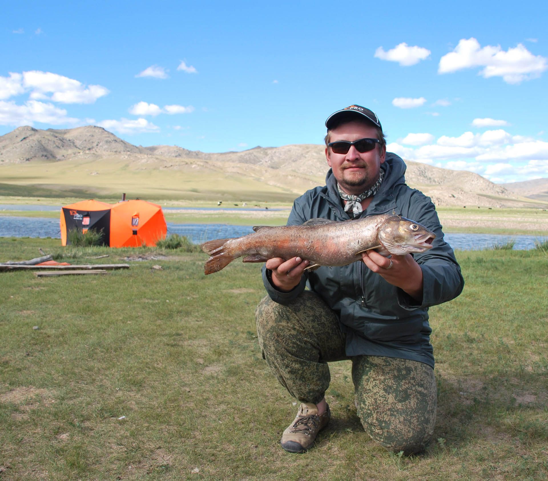 Рыбалка на тайменя, Монголия